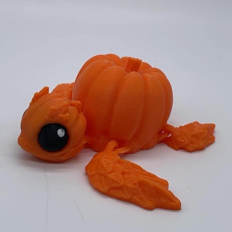 Autumn Turtles 3D Printed Home Decor