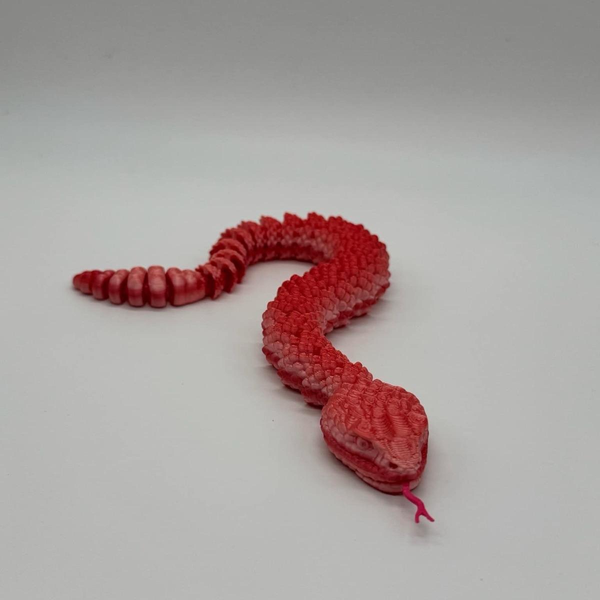 Snake and Rattlesnake 3D Printed Home Decor