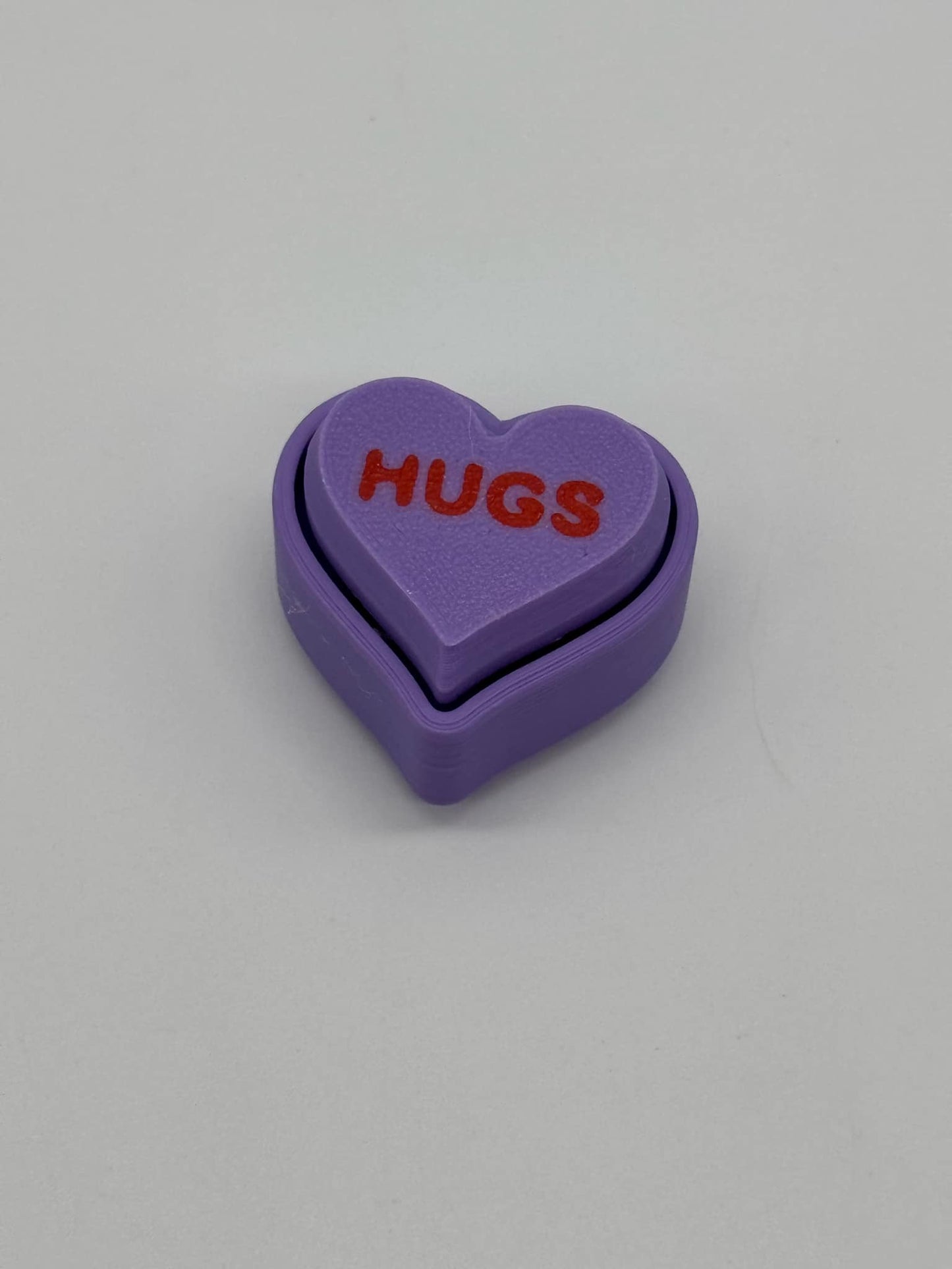 Valentines Hearts Clickers 3D Printed Home Decor