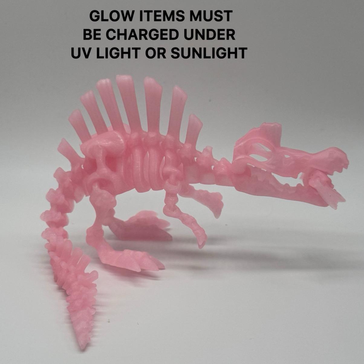 Skeleton Dinosaurs 3D Printed Home Decor TRex Spinasaurus Triceratops Stegosaurus