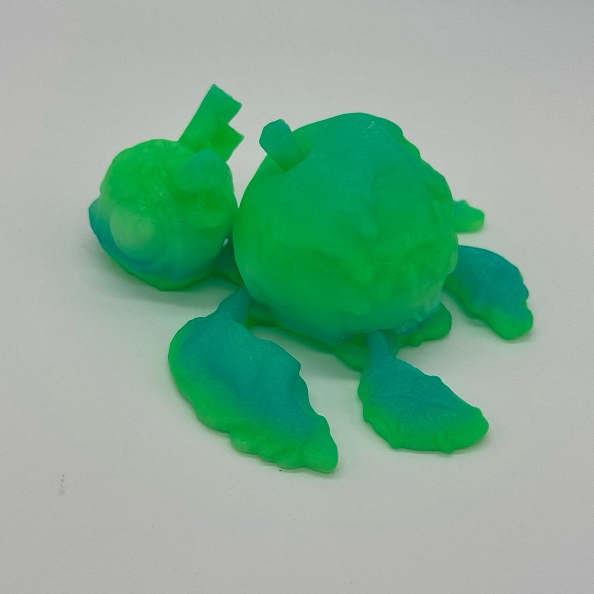 Autumn Turtles 3D Printed Home Decor