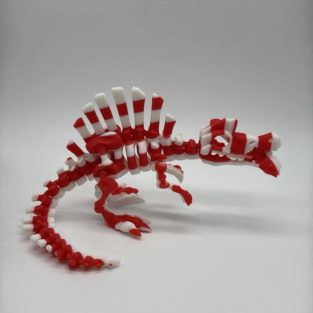 Skeleton Dinosaurs 3D Printed Home Decor TRex Spinasaurus Triceratops Stegosaurus