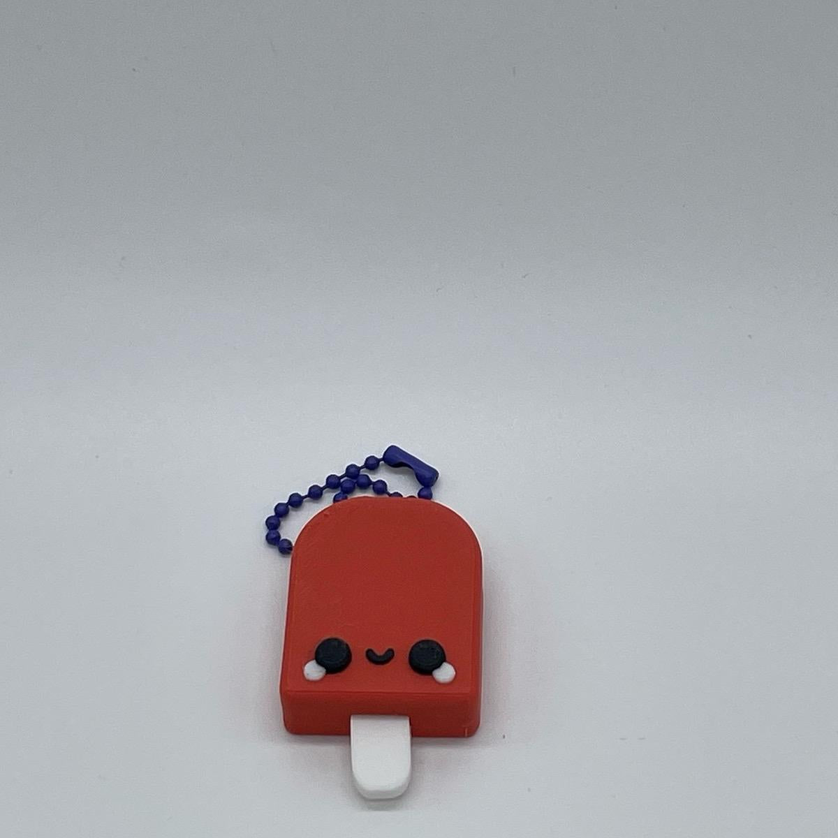 Popsicle Keychain 3D Printed Bag Charm Accessory