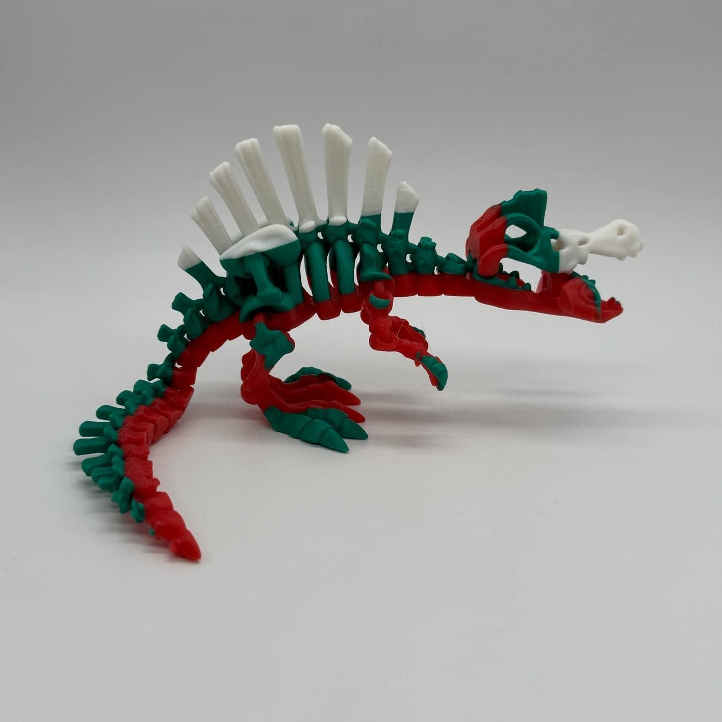 Skeleton Dinosaurs 3D Printed Home Decor TRex Spinasaurus Triceratops Stegosaurus