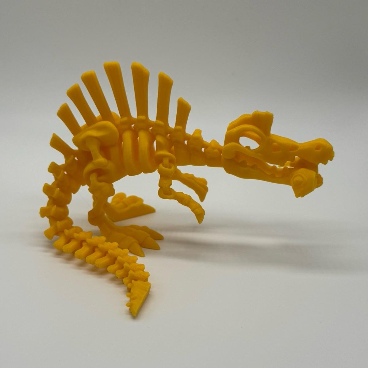 Skeleton Dinosaurs 3D Printed Home Decor TRex Spinasaurus Triceratops Stegosaurus