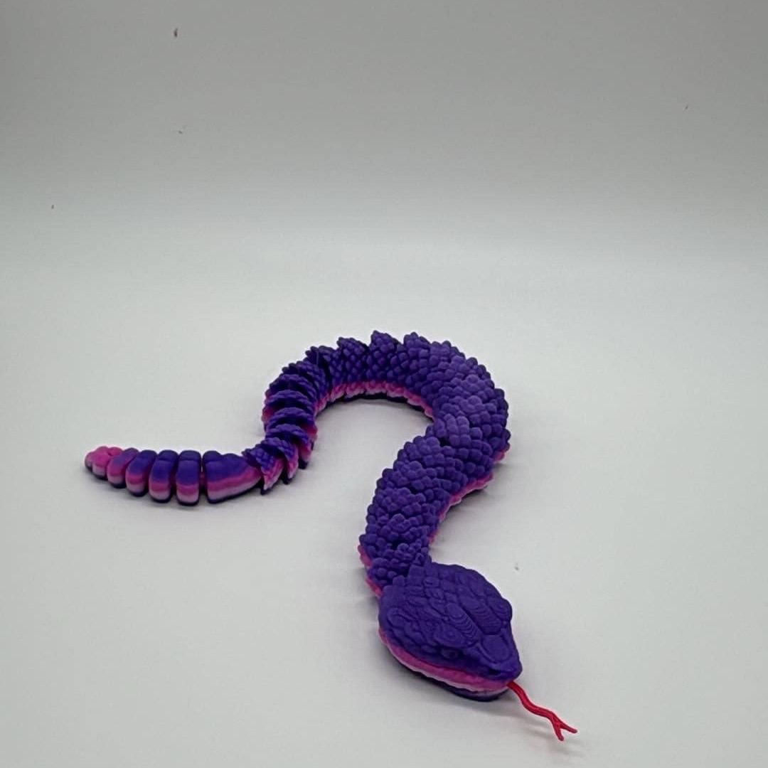 Snake and Rattlesnake 3D Printed Home Decor