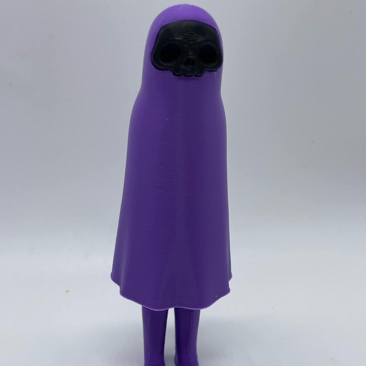 Little Dark and Her Cat 3D Printed Home Decor Spooky Ghost Skeleton Halloween