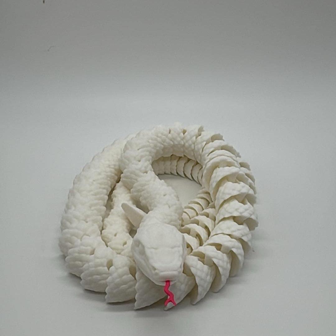 Snake and Rattlesnake 3D Printed Home Decor