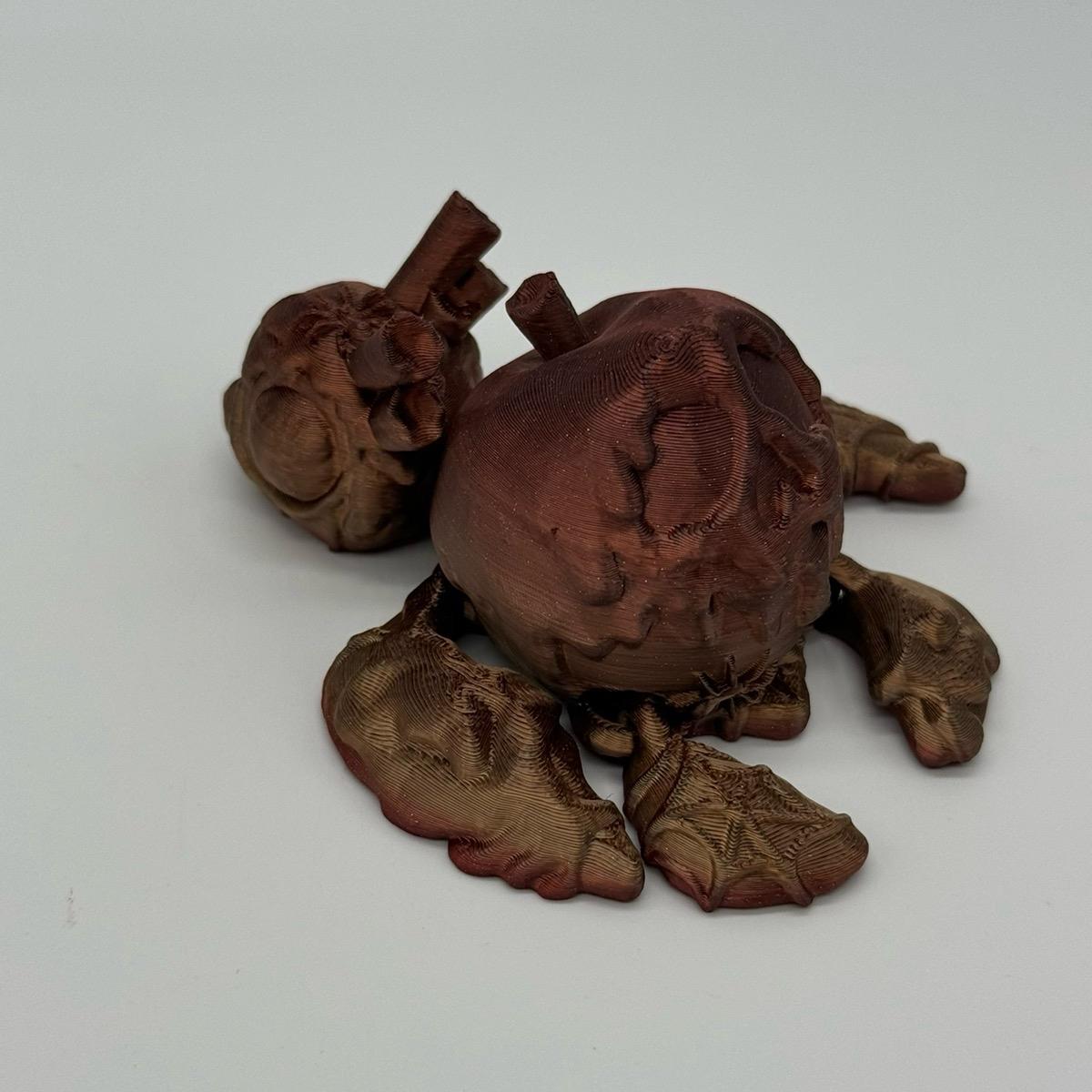 Autumn Turtles 3D Printed Home Decor