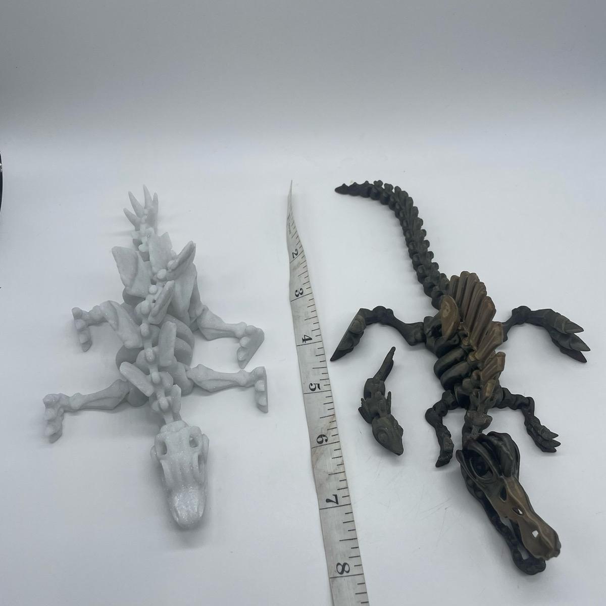 Skeleton Dinosaurs 3D Printed Home Decor TRex Spinasaurus Triceratops Stegosaurus