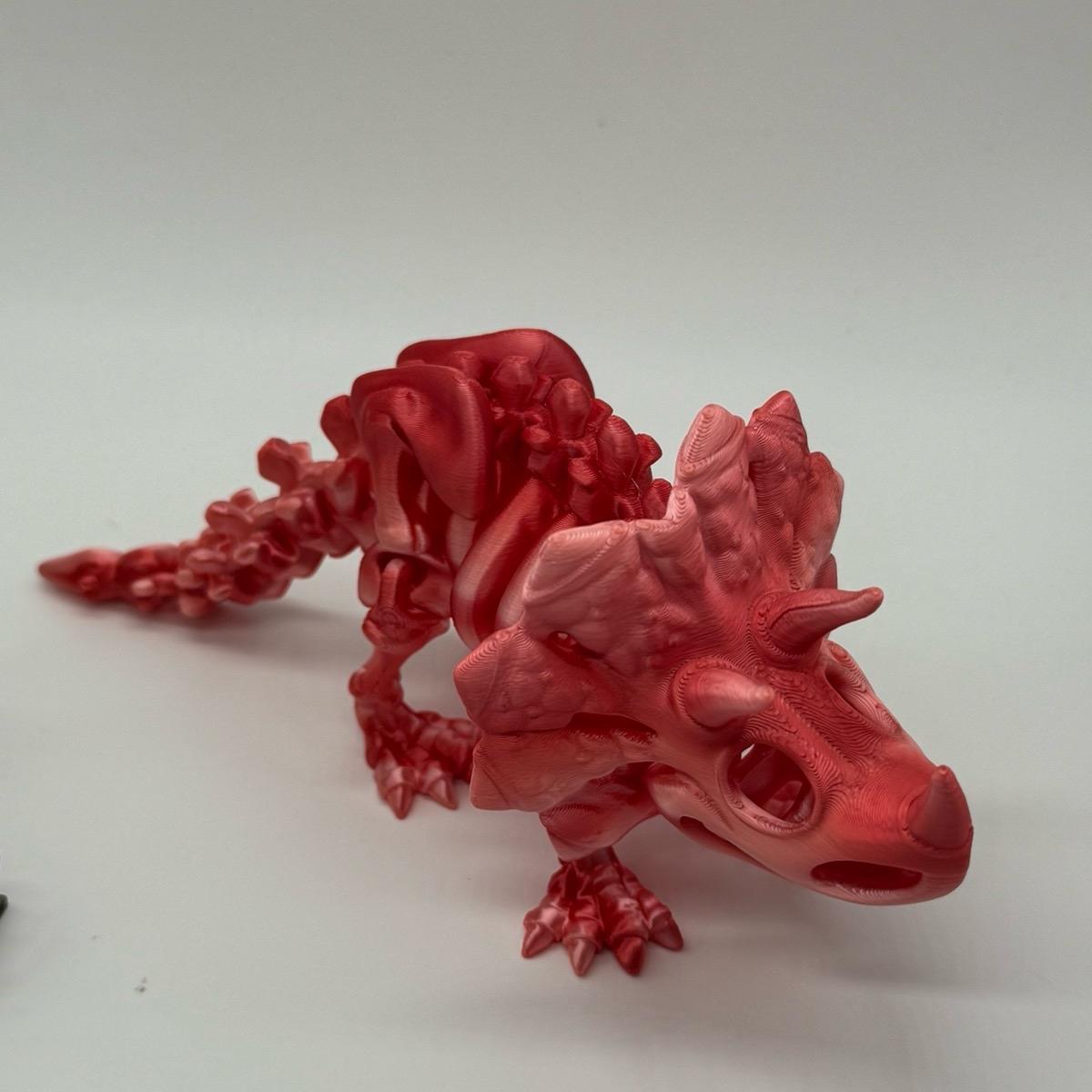 Skeleton Dinosaurs 3D Printed Home Decor TRex Spinasaurus Triceratops Stegosaurus