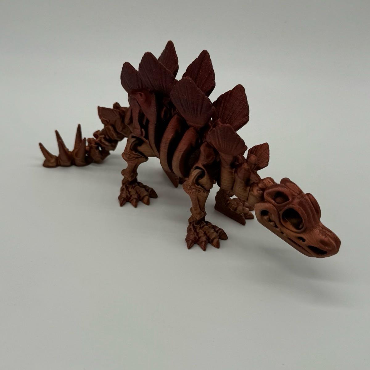 Skeleton Dinosaurs 3D Printed Home Decor TRex Spinasaurus Triceratops Stegosaurus