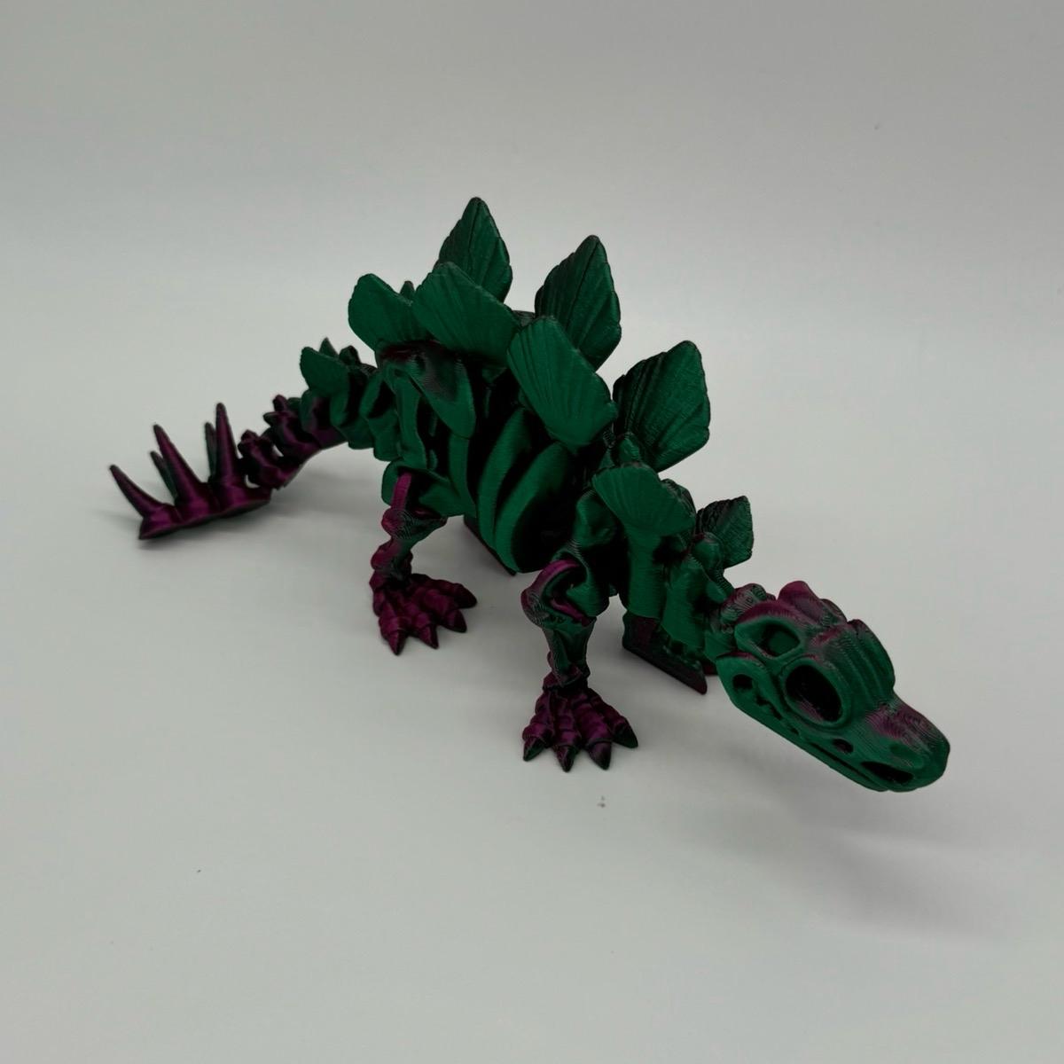 Skeleton Dinosaurs 3D Printed Home Decor TRex Spinasaurus Triceratops Stegosaurus