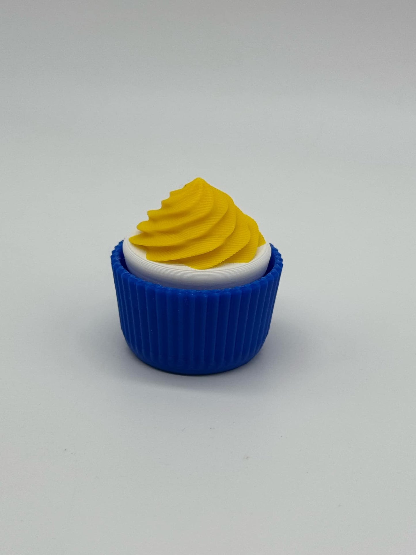 Cupcake Clicker 3D Printed Keychain Accessory