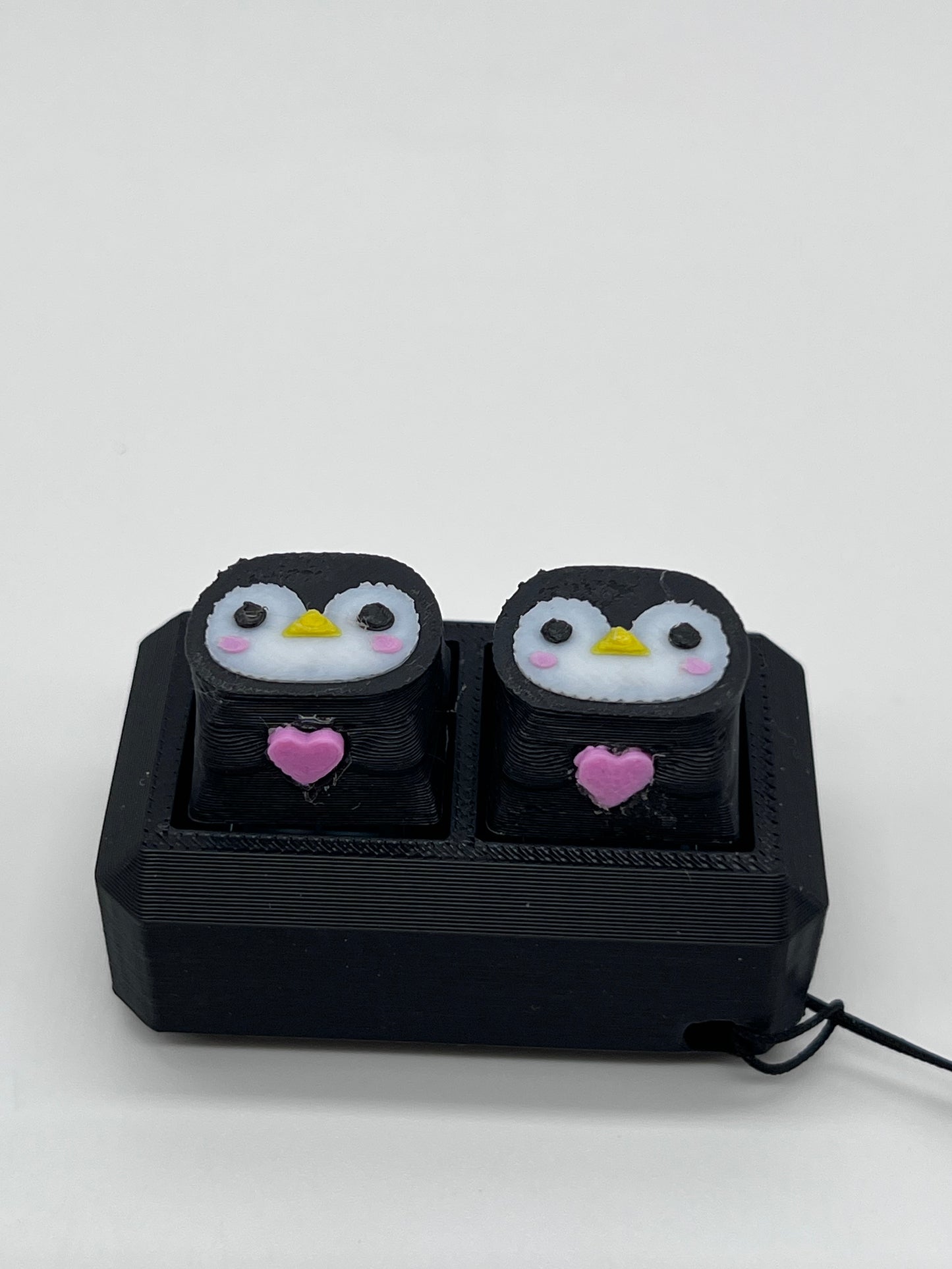 Penguin Clicker 3D Printed Home Decor Accessory