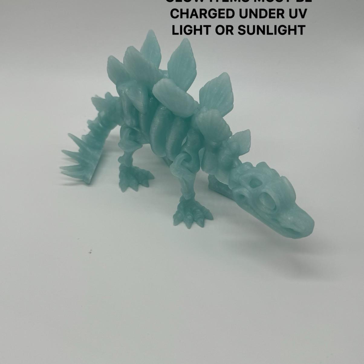 Skeleton Dinosaurs 3D Printed Home Decor TRex Spinasaurus Triceratops Stegosaurus