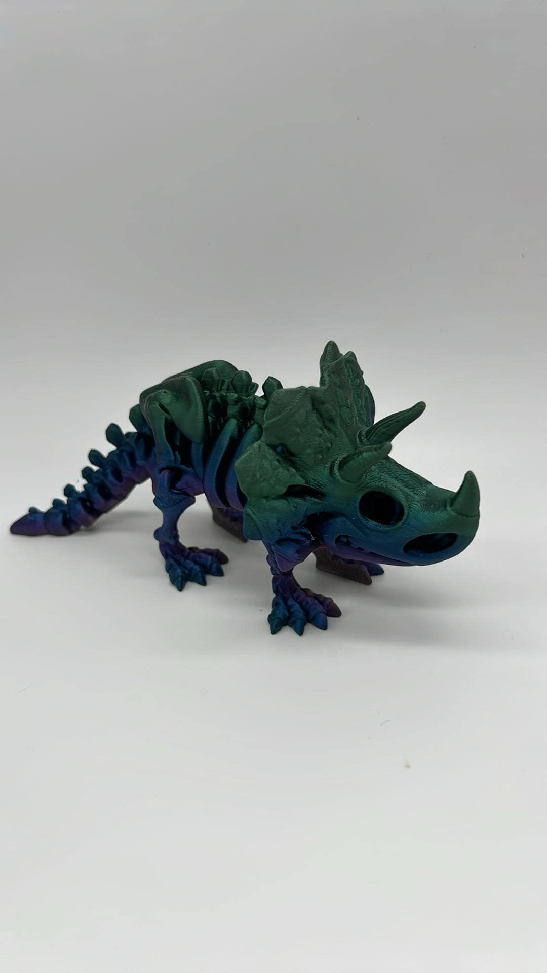 Skeleton Dinosaurs 3D Printed Home Decor TRex Spinasaurus Triceratops Stegosaurus