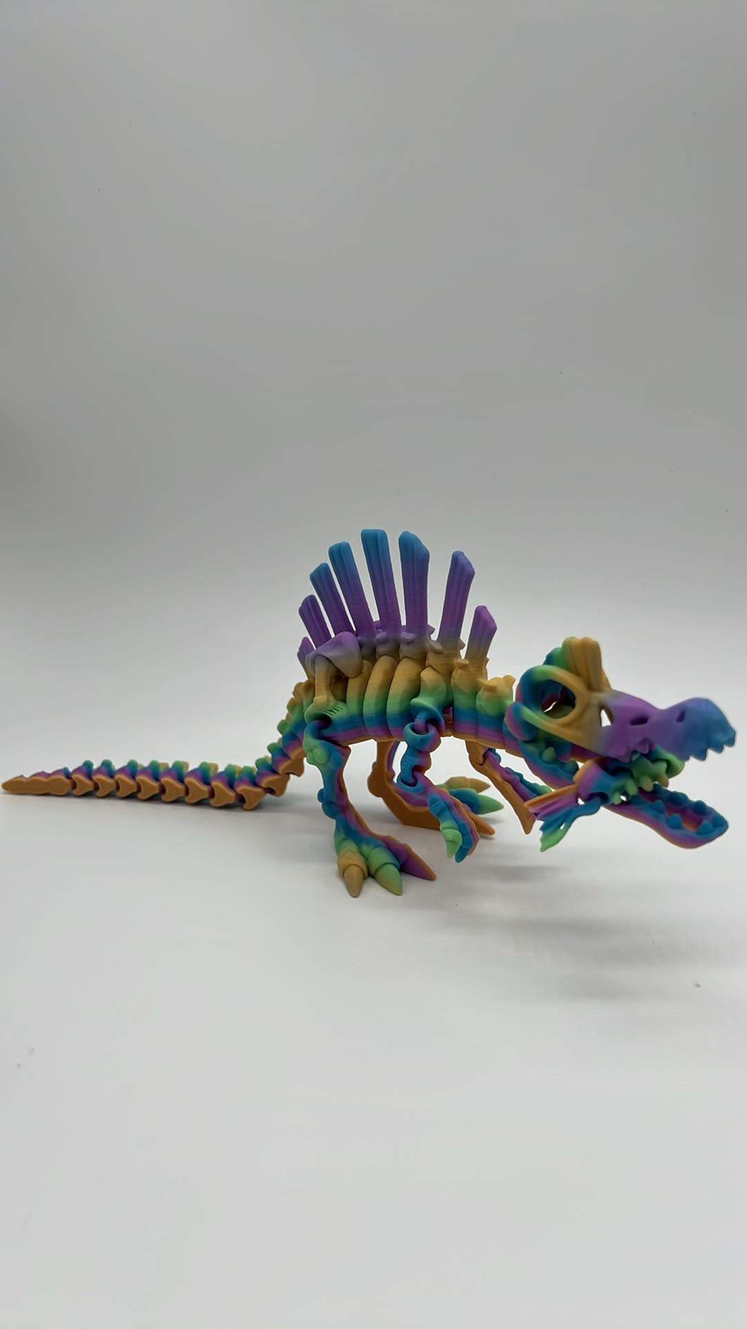 Skeleton Dinosaurs 3D Printed Home Decor TRex Spinasaurus Triceratops Stegosaurus