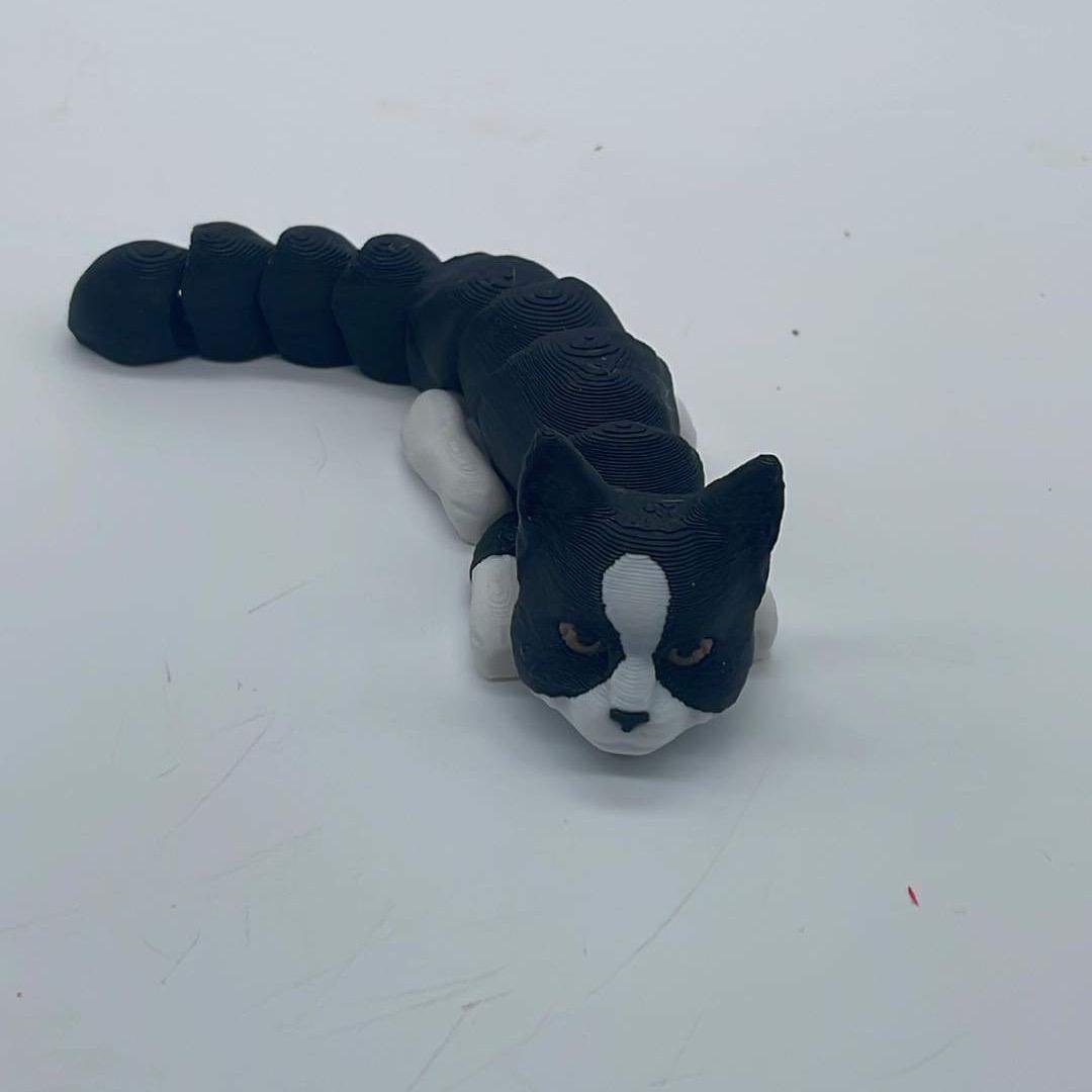 Cat Articulated 3D Printed Home Decor