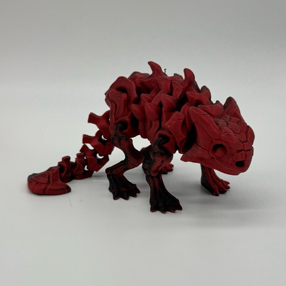 Skeleton Dinosaurs 3D Printed Home Decor TRex Spinasaurus Triceratops Stegosaurus