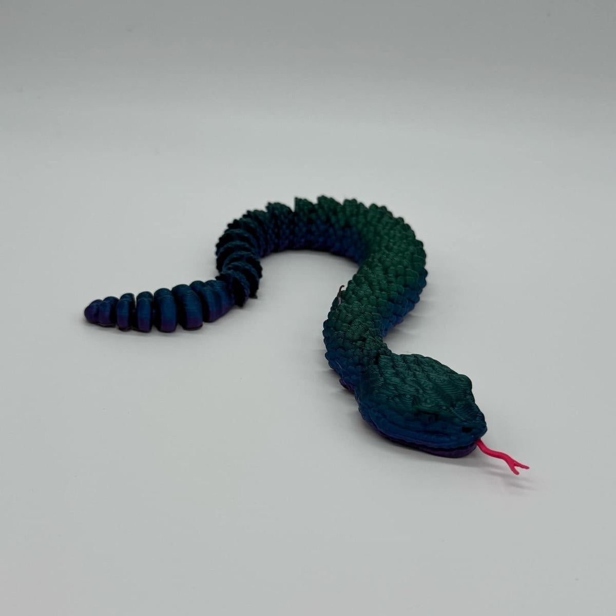 Snake and Rattlesnake 3D Printed Home Decor