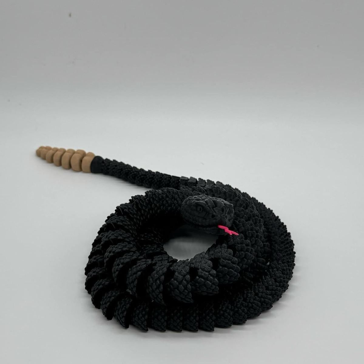 Snake and Rattlesnake 3D Printed Home Decor